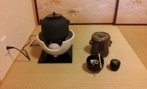 茶道　釜　使い方　　電熱